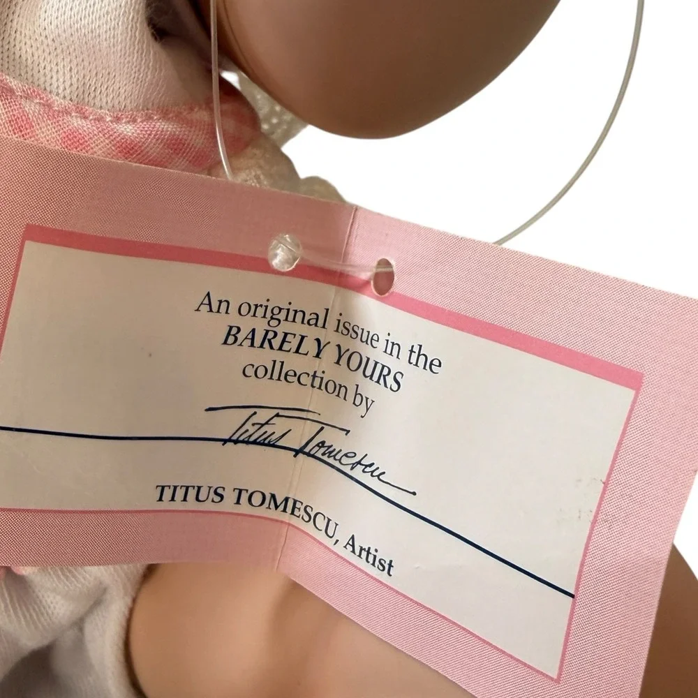 Ashton Drake Titus Tomescu Cute as a Button Baby‎ Doll Barely Yours 1993 New
